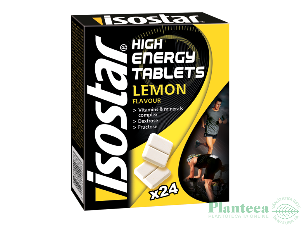 Tablete masticabile energizante lamaie Endurance+ 24cp - ISOSTAR