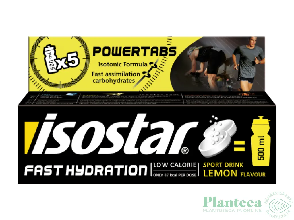 Tablete efervescente izotonice lamaie 120g - ISOSTAR