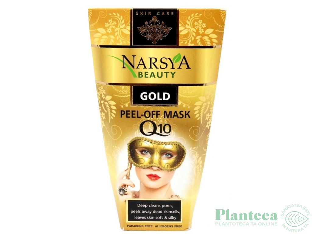 Masca antirid peel off Q10 100ml - NARSYA BEAUTY