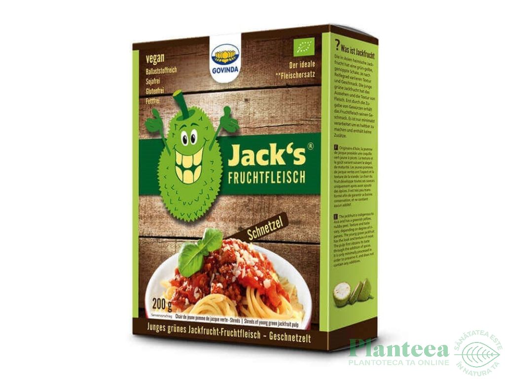 Jackfruit tocatura condimentata 210g - GOVINDA