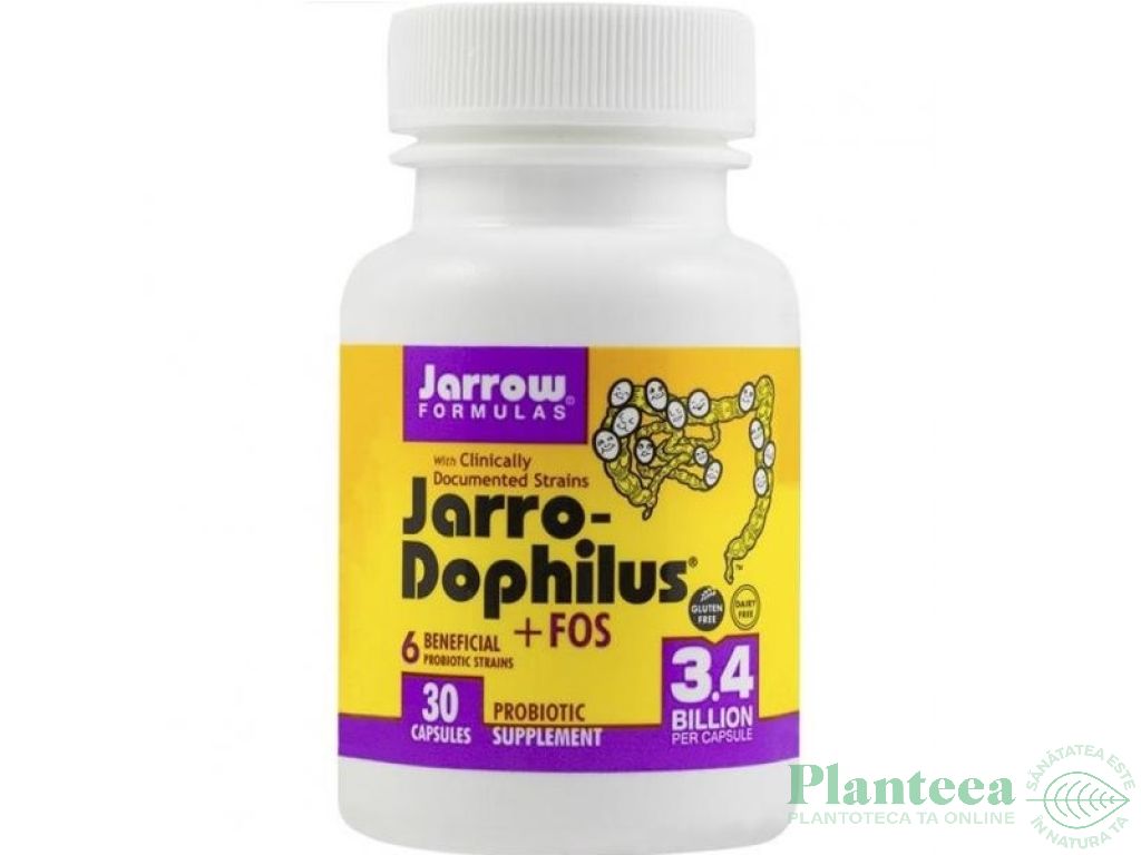Jarro Dophilus+FOS 30cps - JARROW FORMULAS