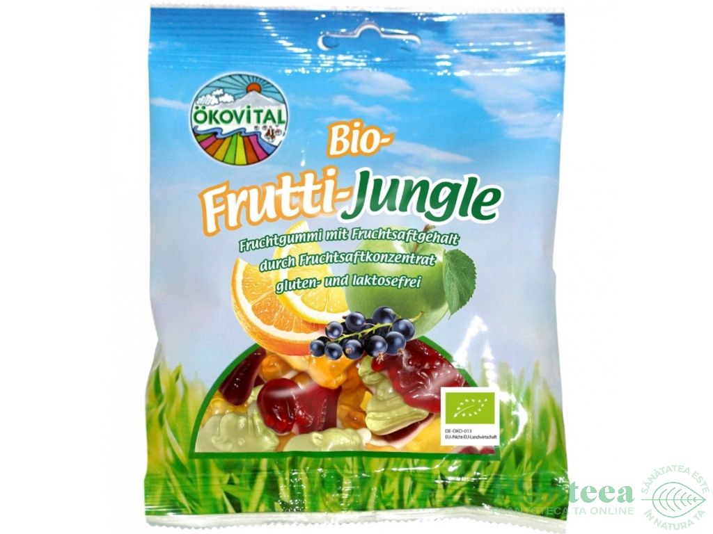 Jeleuri fructe animalute eco 100g - OKOVITAL