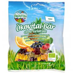 Jeleuri fructe ursuleti fara gelatina  eco 100g - OKOVITAL