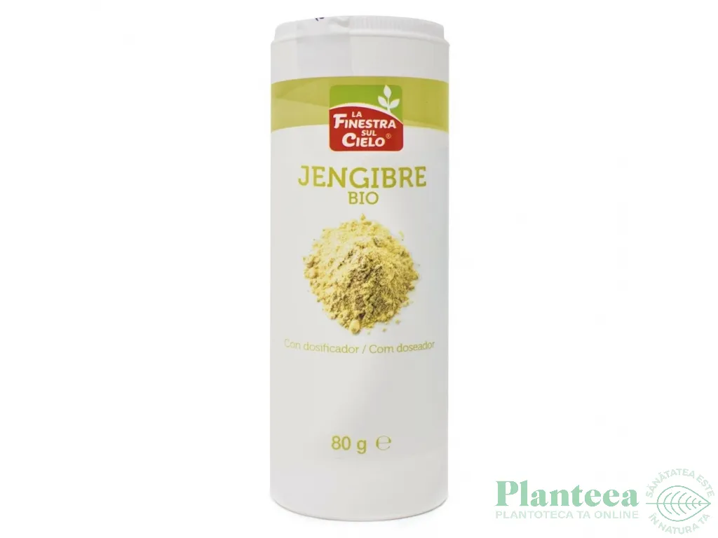 Condiment ghimbir macinat eco 80g - LA FINESTRA SUL CIELO