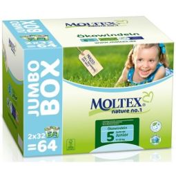 Scutece naturale nr5 junior {11~25kg} 64b - MOLTEX