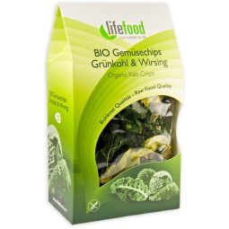 Chipsuri kale fara gluten raw bio 20g - LIFEFOOD