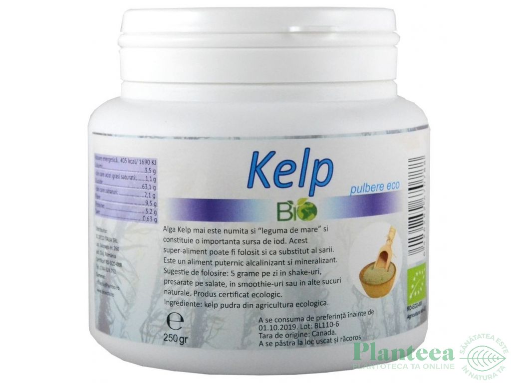 Pulbere kelp eco 250g - DECO ITALIA