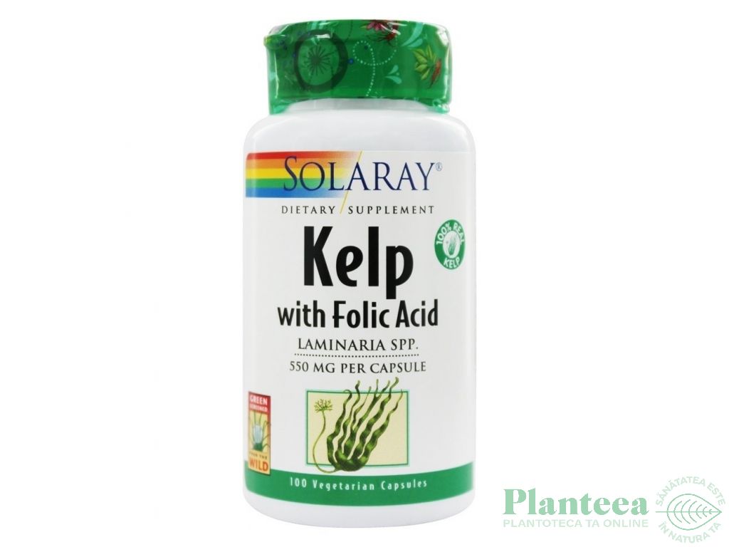 Kelp 550mg 100cps - SOLARAY