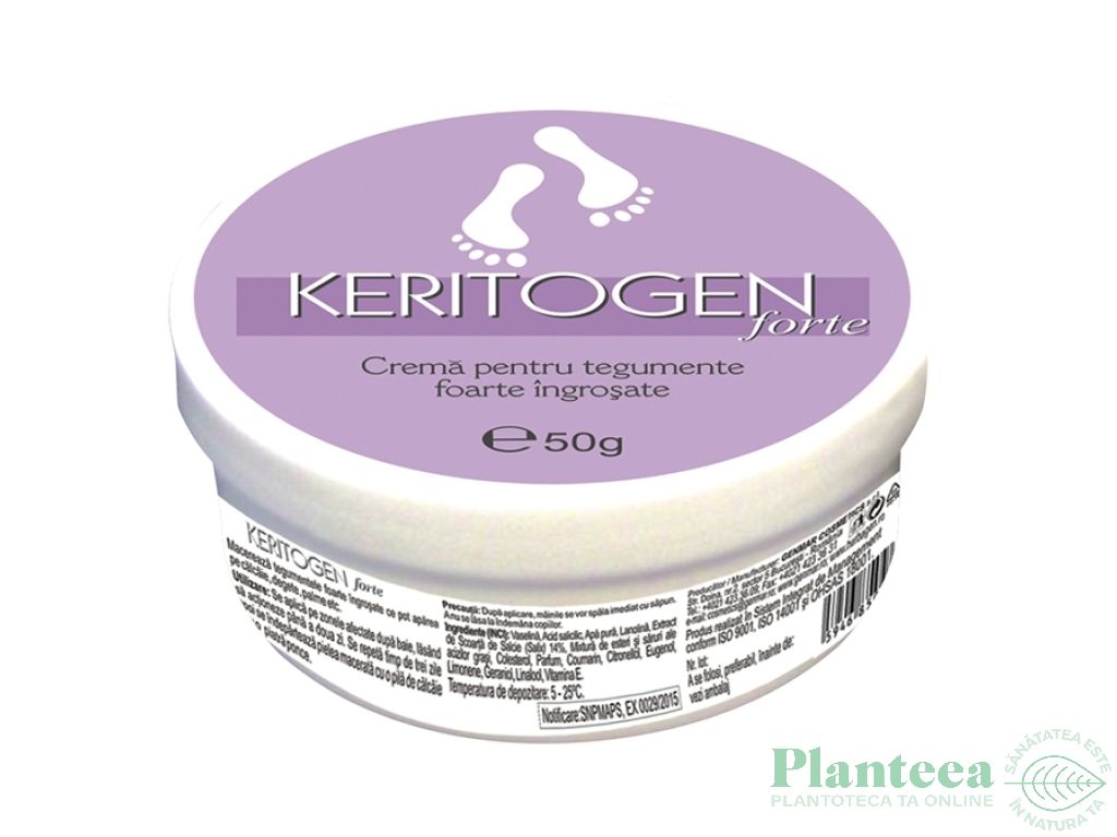 Crema Keritogen forte tegumente ingrosate 50g - HERBAGEN