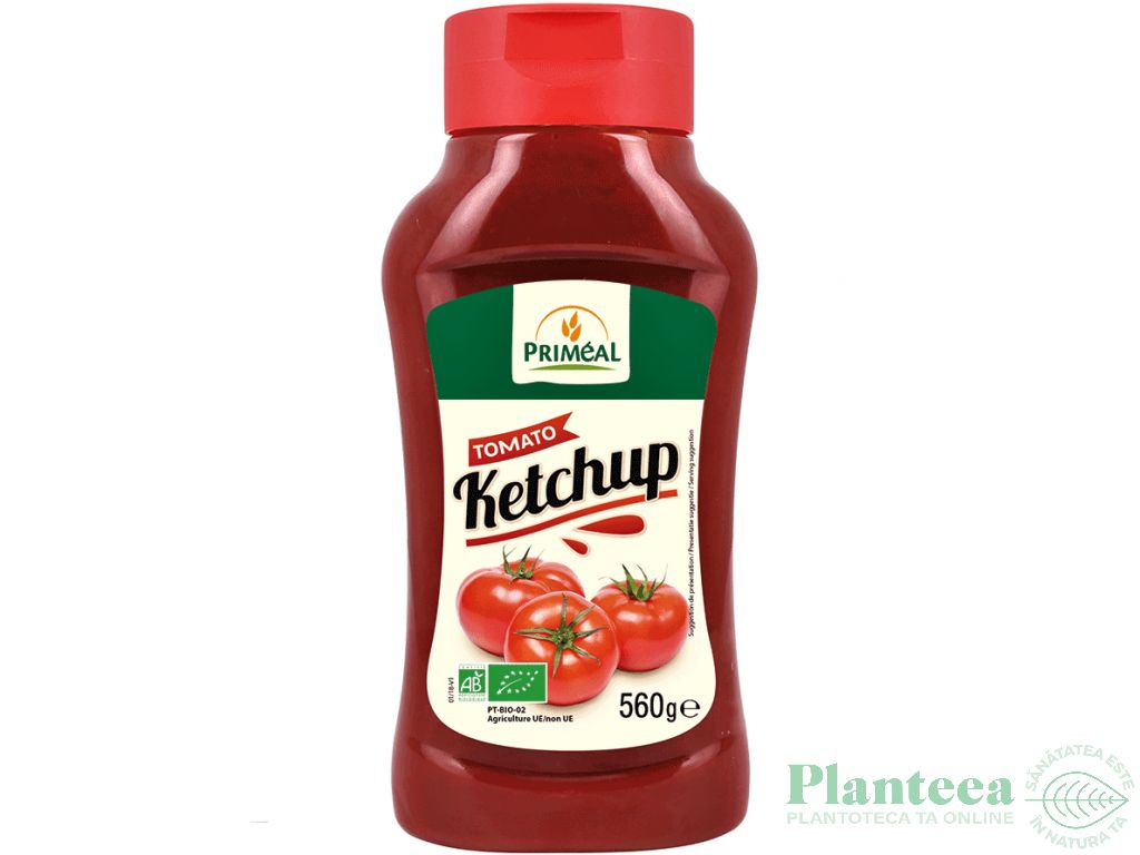 Ketchup clasic bio 560g - PRIMEAL