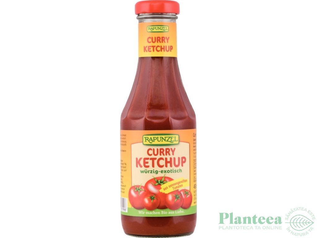 Ketchup curry  eco 450ml - RAPUNZEL