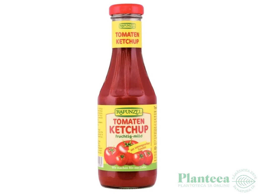 Ketchup clasic sticla eco 450ml - RAPUNZEL