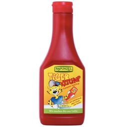 Ketchup indulcit suc mere Tiger eco 500ml - RAPUNZEL