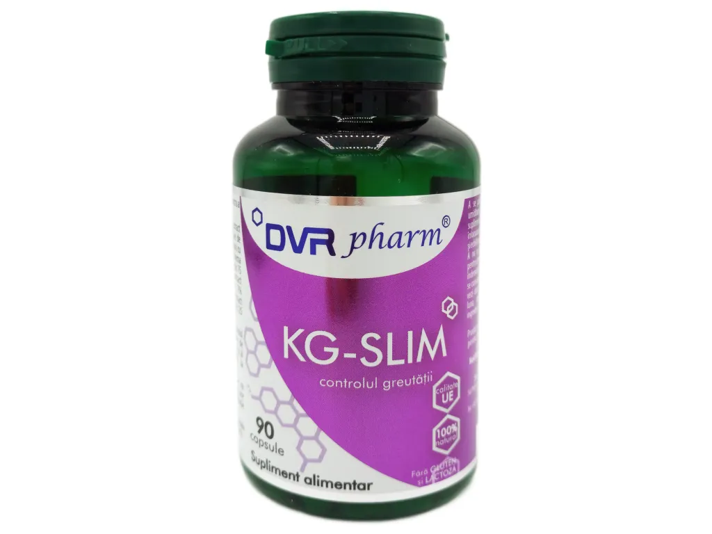 KG Slim Controlul greutatii 1x90cps - DVR PHARM