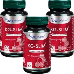 Set KG Slim Controlul greutatii 3x30cps - DVR PHARM