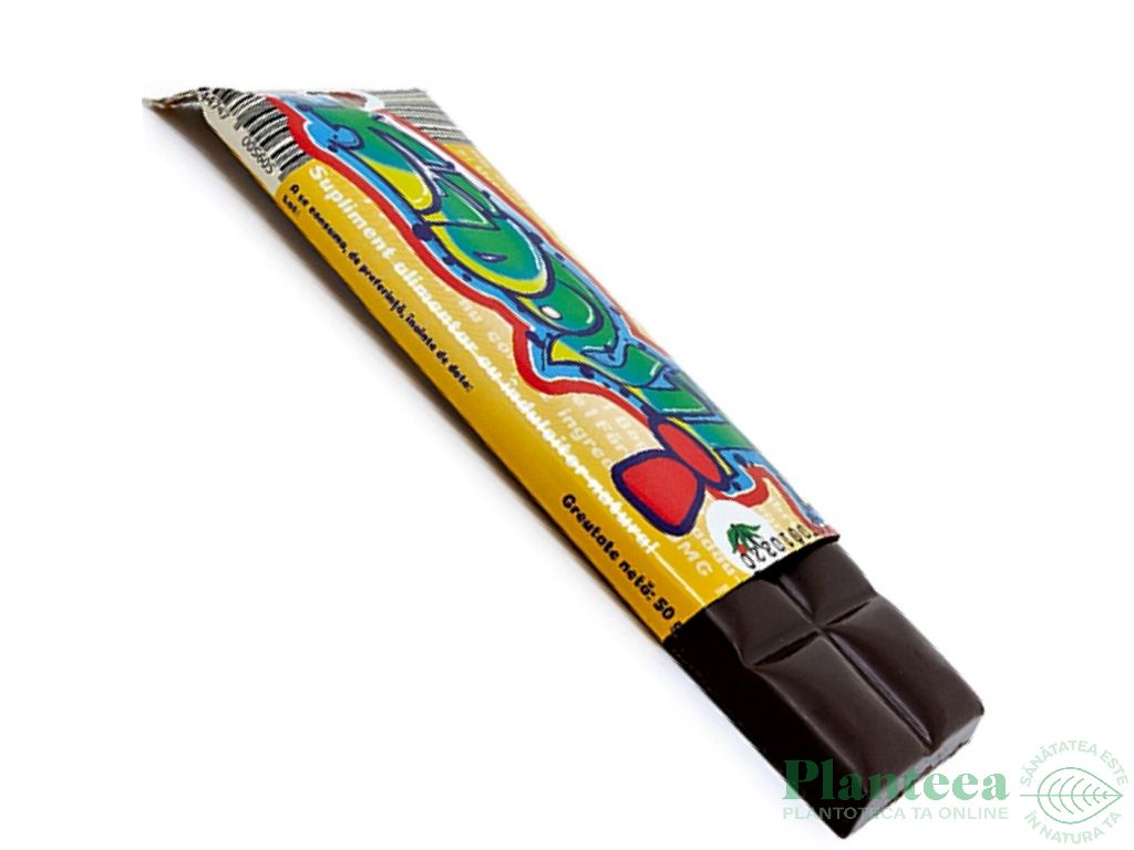 Baton ciocolata KidoVit I 50g - GREEN SUGAR