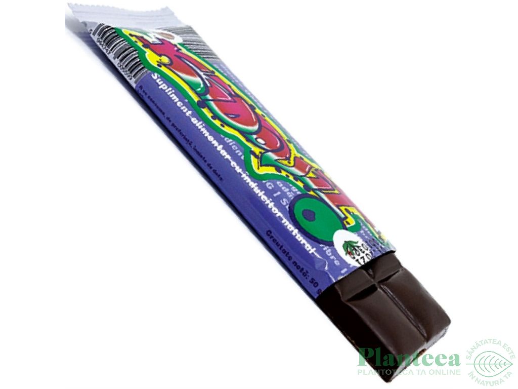 Baton ciocolata KidoVit O 50g - GREEN SUGAR