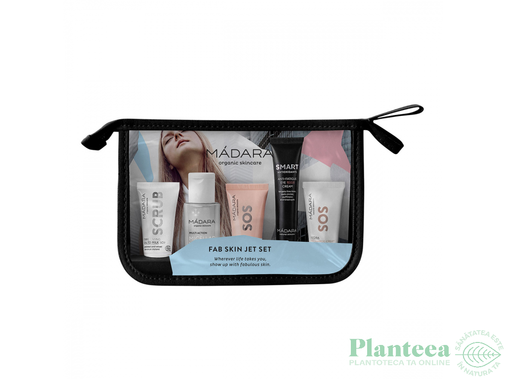 Kit calatorie protectie ten Fab Skin Jet Set 5b - MADARA