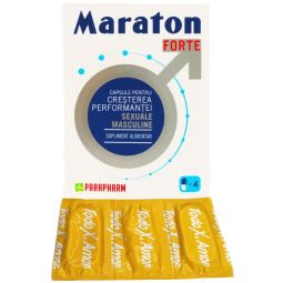 Kit Potenta aromata [Maraton folie 4cps + 6prezervative fructe] 2b - QUANTUM PHARM