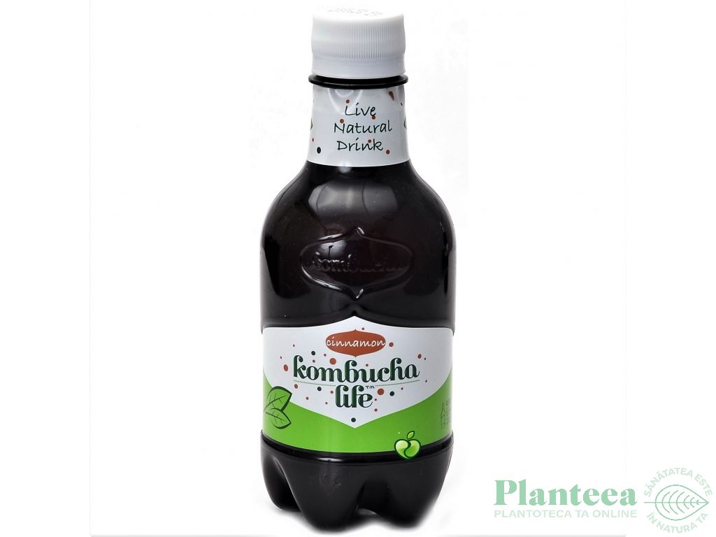 Bautura kombucha scortisoara 500ml - KOMBUCHA LIFE