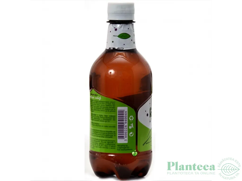 Bautura kombucha ghimbir 500ml - KOMBUCHA LIFE