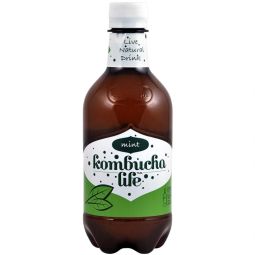 Bautura kombucha menta 500ml - KOMBUCHA LIFE