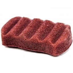 Burete konjac argila rosie pt corp regenerare 13,5cm - PURE KONJAC SPONGE