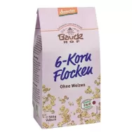 Fulgi 6cereale integrale fara grau 500g - BAUCK HOF