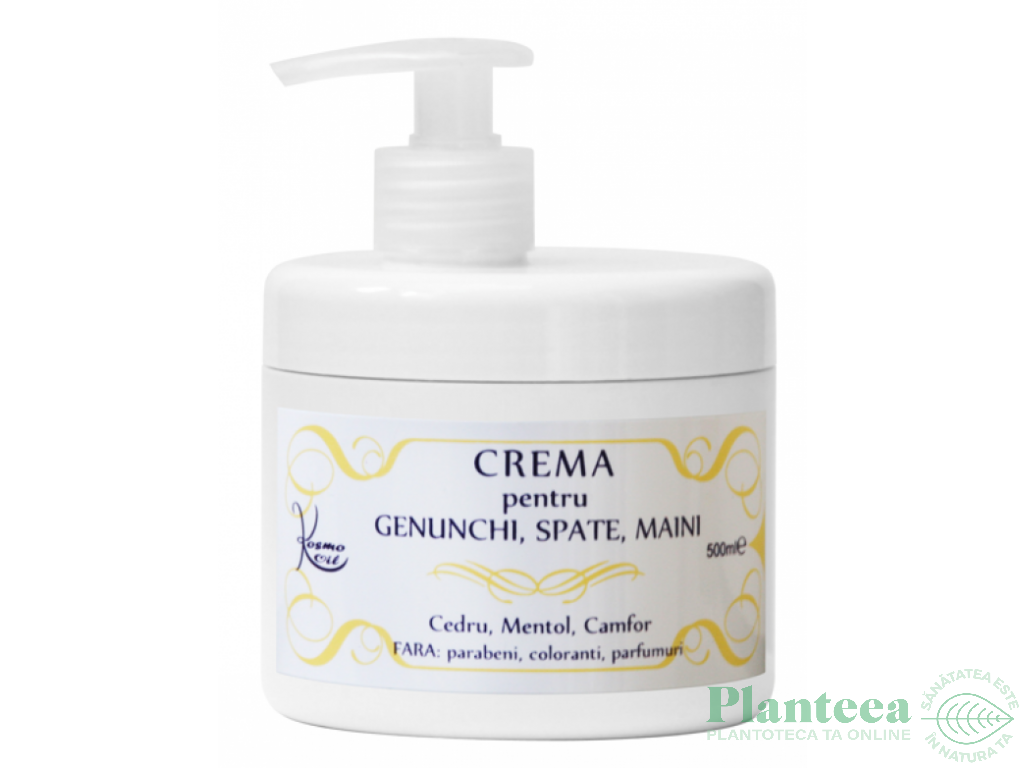 Crema antireumatica 500ml - KOSMO OIL