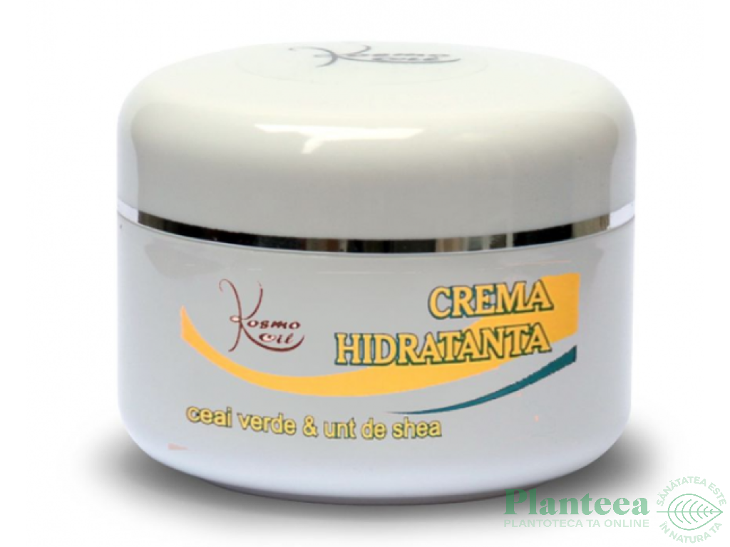 Crema hidratanta ceai verde unt shea 100ml - KOSMO OIL