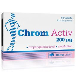 Chrom Activ 200mcg 60cp - OLIMP