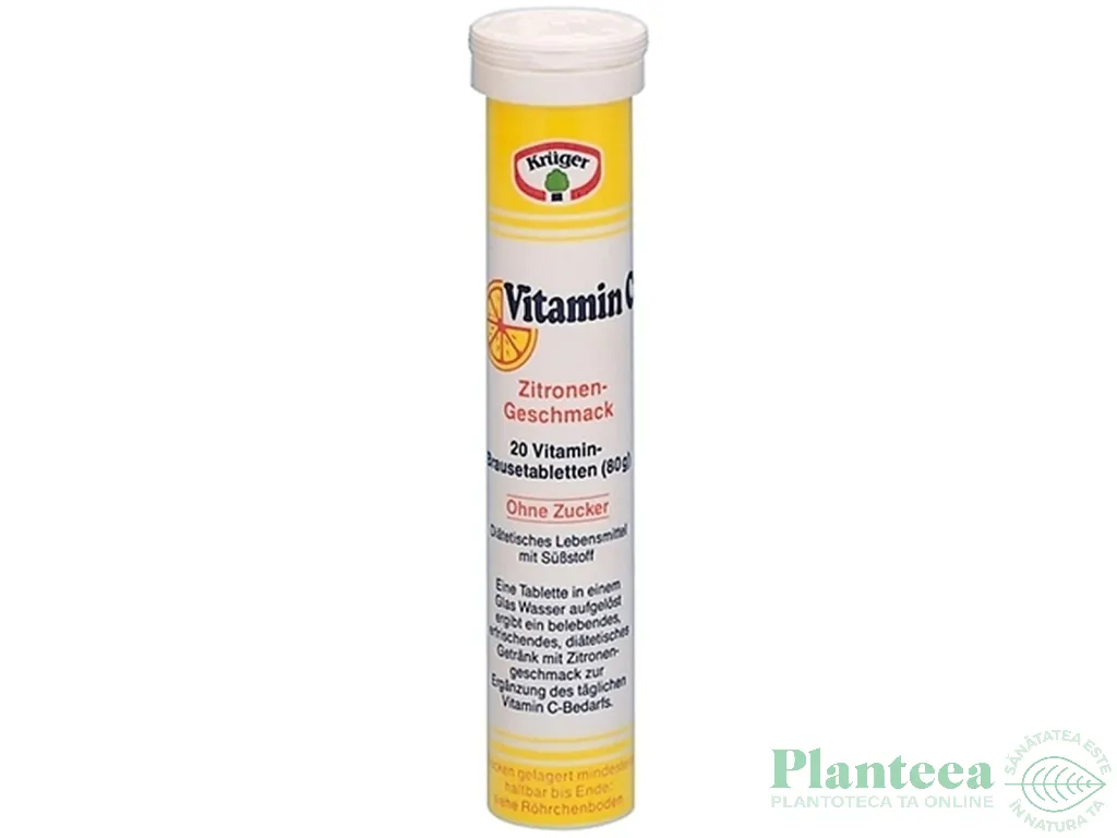 Vitamina C 180mg 20ef - KRUGER