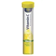 Tablete efervescente Vitamina C cu stevia fara zahar 14tb - KRUGER