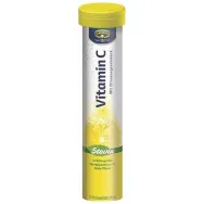 Tablete efervescente Vitamina C cu stevia fara zahar 14tb - KRUGER