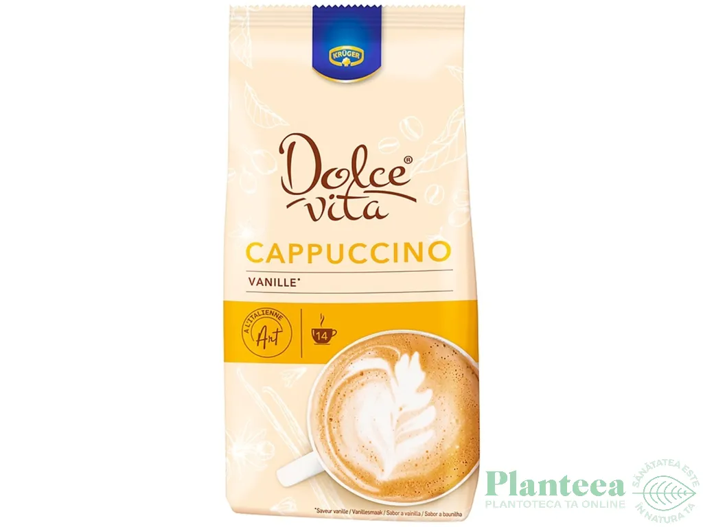 Cappuccino instant Vanilie 380g - KRUGER