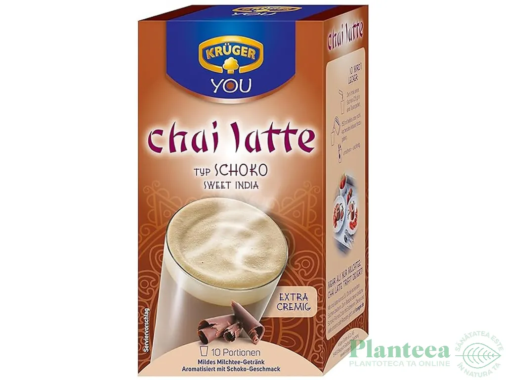 Chai Latte instant Ciocolata 10x25g - KRUGER