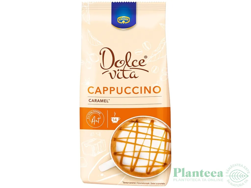 Cappuccino instant Caramel 380g - KRUGER