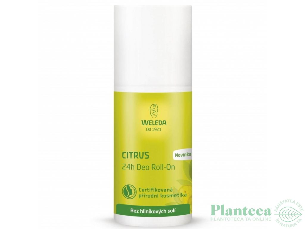 Deodorant roll on citrice 50ml - WELEDA