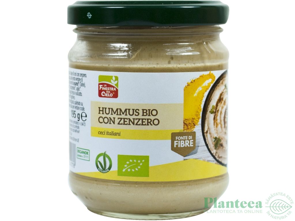 Hummus eco 195g - LA FINESTRA SUL CIELO