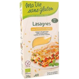 Paste lasagna linte galbena fara gluten eco 250g - MA VIE SANS GLUTEN
