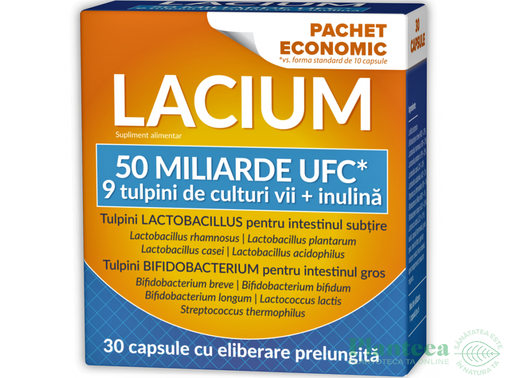 Lacium 50 miliarde UFC 30cps - NATUR PRODUKT