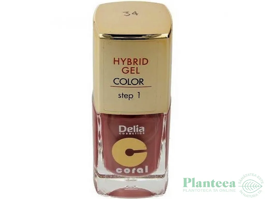 Lac unghii Hybrid Gel 34 11ml - CORAL