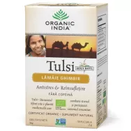 Ceai tulsi lamaie ghimbir 18dz - ORGANIC INDIA