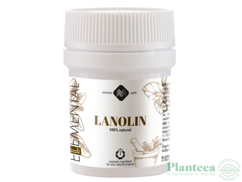 Lanolina anhidra pura 40g - MAYAM