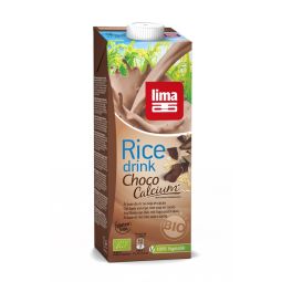 Lapte orez soia Ca ciocolata bio 1L - LIMA