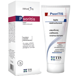 Lapte corp emolient restructurant PsoriTis 100ml - TIS