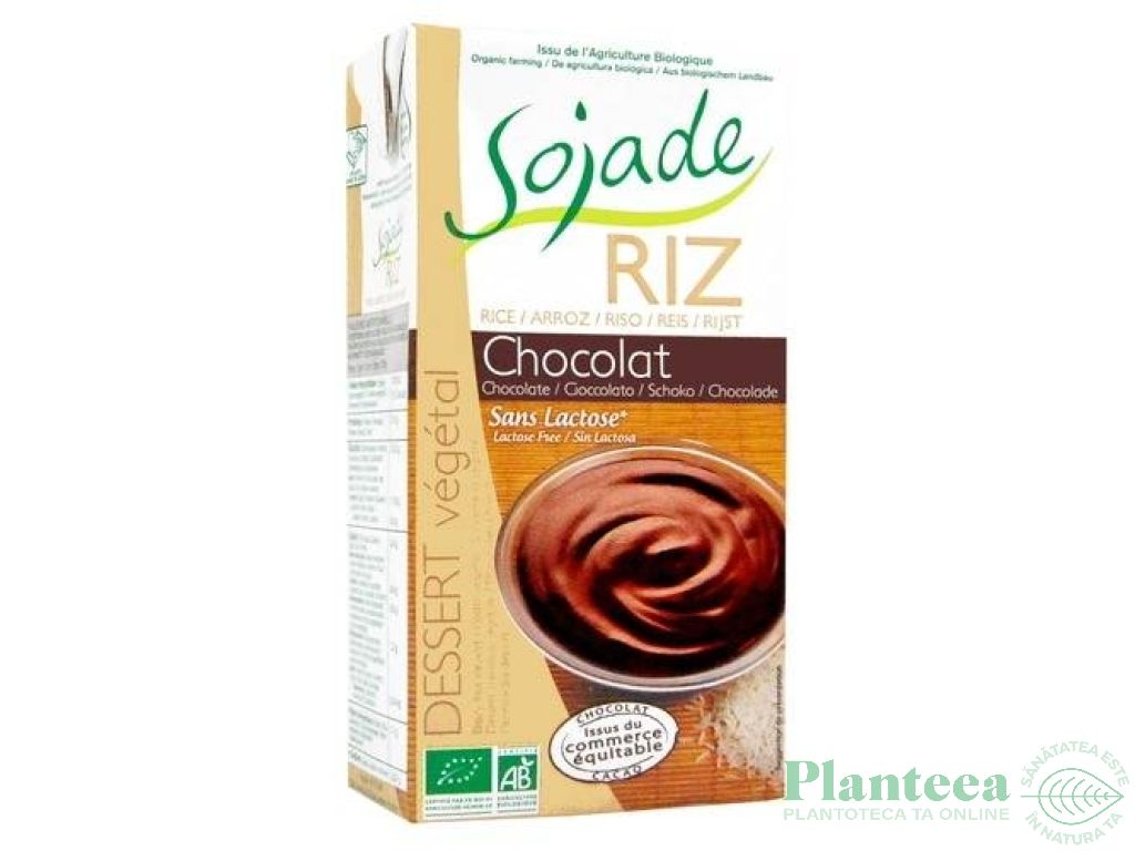 Desert crema orez ciocolata eco 530g - SOJADE