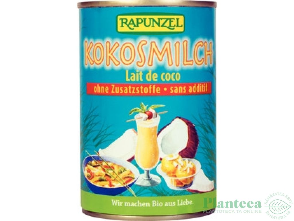 Lapte cocos 400ml - RAPUNZEL