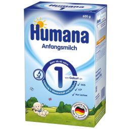 Lapte formula1 GOS bebe 0~6luni 600g - HUMANA