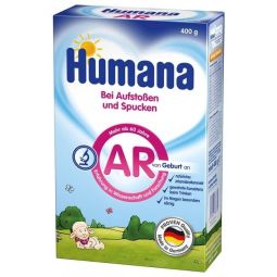 Lapte formula AR antiregurgitare +0luni 400g - HUMANA